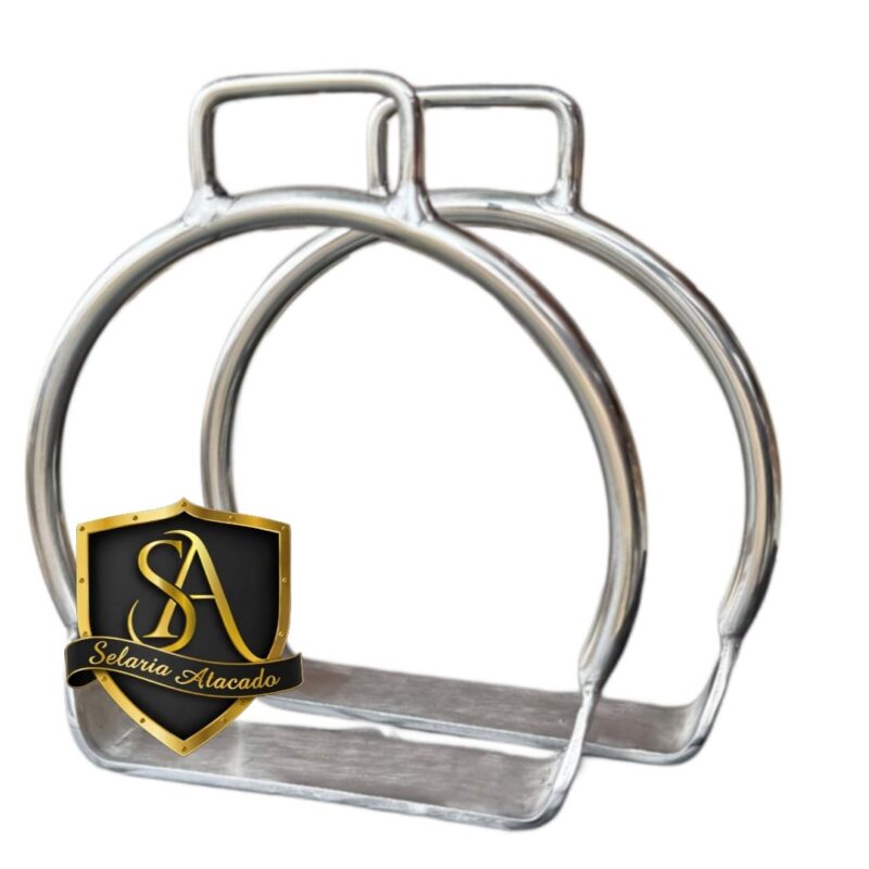 Estribo roliço com sapata inox