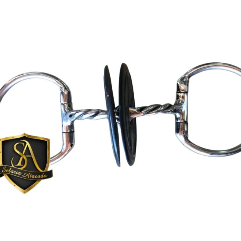 Bridão D Bocal Torcido C/Protetores De Borracha