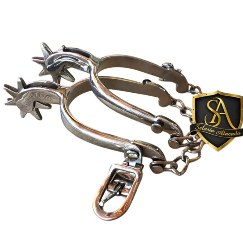 Espora De vaquejada 7 Dentes