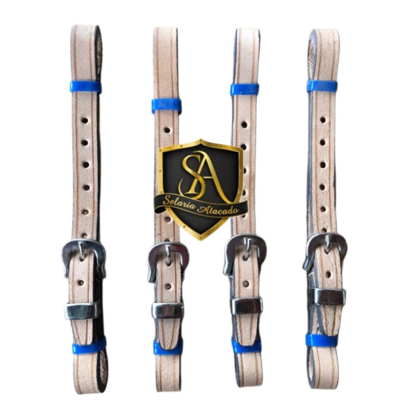 Jogo de Ponteira de Rédea F. Quadrada