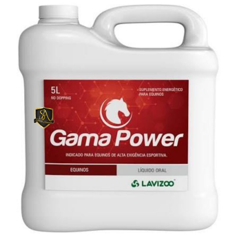 Gama Power Lavizoo Galão 5l Suplemento Energético P/ Equinos