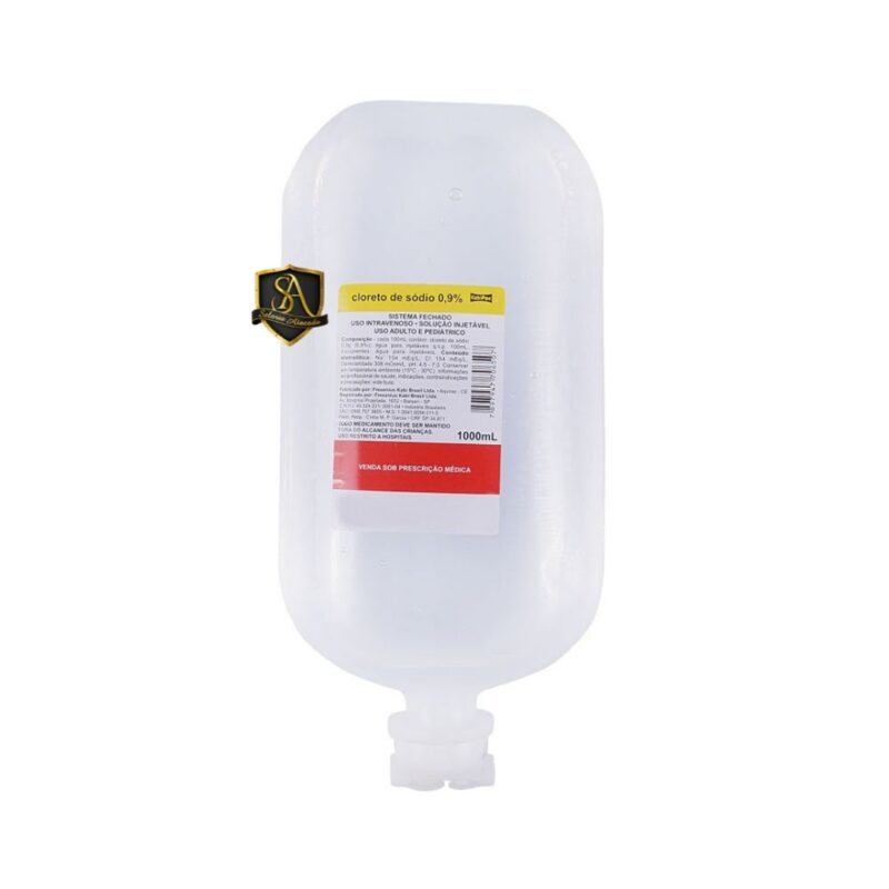 Soro Cloreto de Sódio 0,9% 1000ml