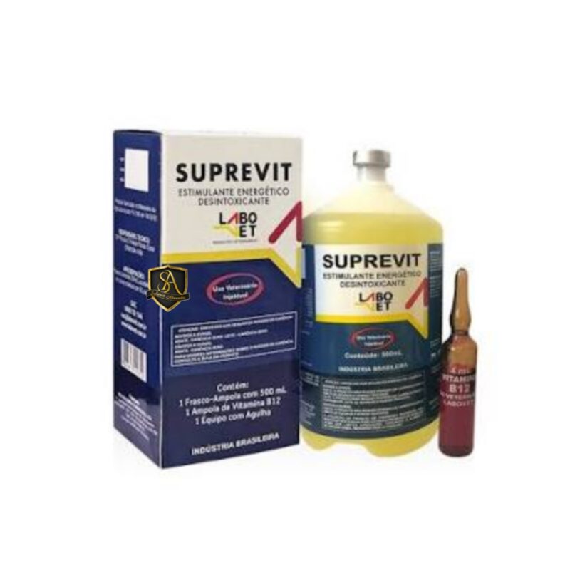 Suprevit Soro Injetável estimulante energético e desintoxicante 500ml