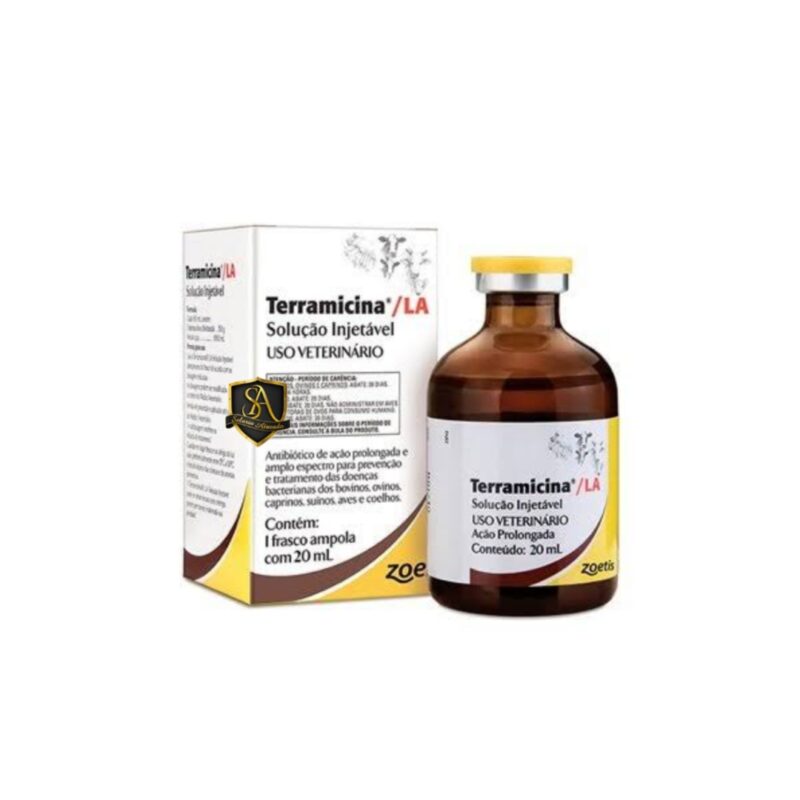 Terramicina La Antibiótico Para Animais